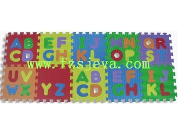 puzzle play/floor puzzle mat/interlocking foam play mat