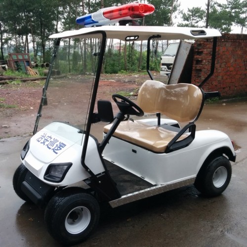 2 Sitzer Mini Polizei elektrische Golfwagen