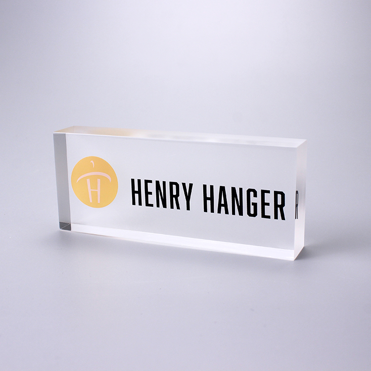 Acrylic Sign Block