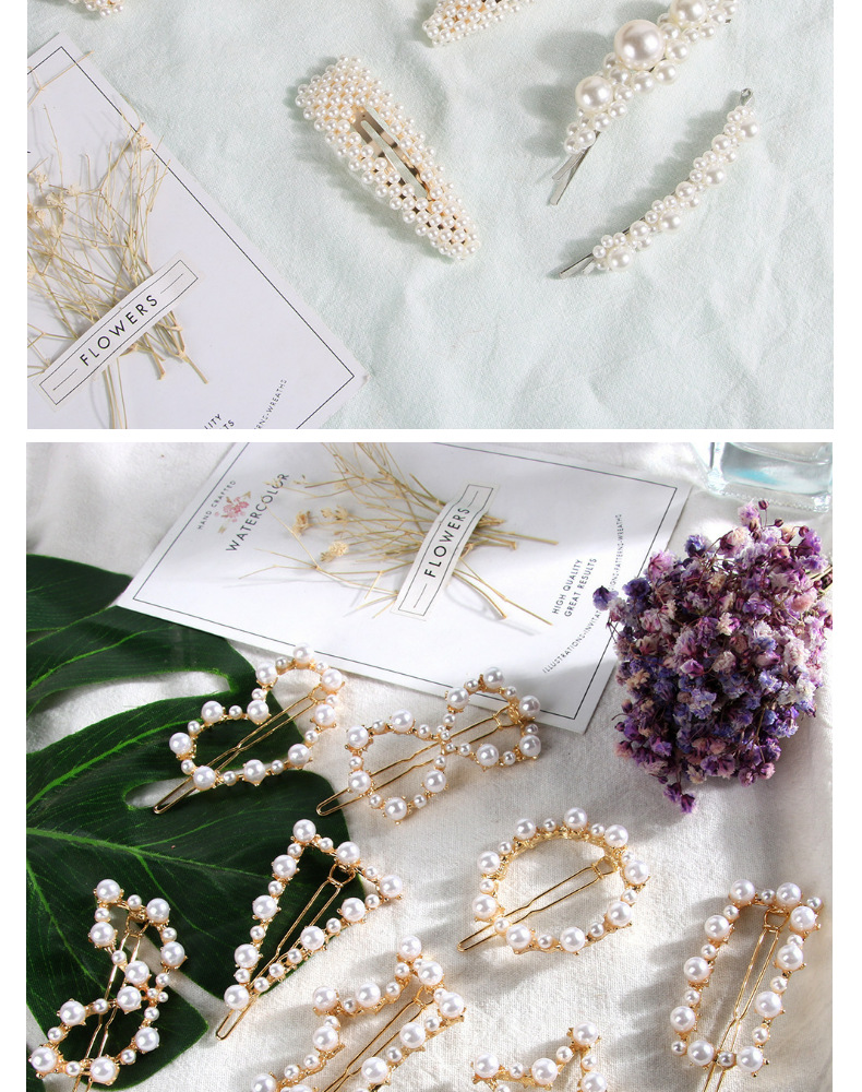 20 Models Ladies Hair Pins Korean Pearl Bridal Hair Pins Sets Women Gold Hair Pin Set