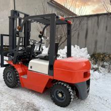 3000 kgs diesel chariot élévateur 3m / 4,5 m / 5m / 6 m de hauteur de levage