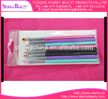 Wholesale nail art brush pure color Kolinsky nail brush nail polish brush