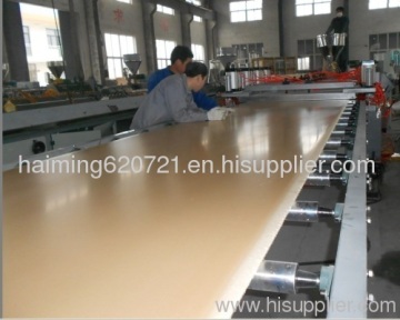 Wpc Foaming Board Extrusion Line 