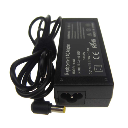 Adaptador AC DC Laptop Carregador 19V-3.16A-60W para Fujitsu