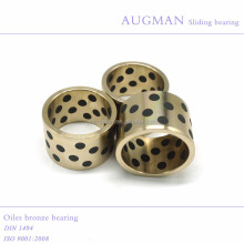 China Manufacturer Sliding Bushing Brass Graphite Bush