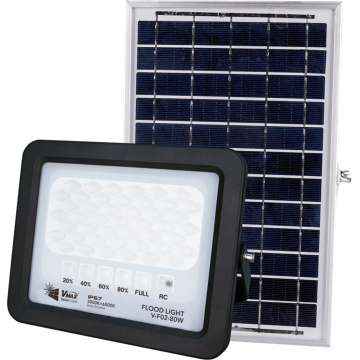 solar powered sensor flood light