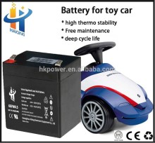 Free maintanence 12v 4.5ah lead acid battery operated toy baby car