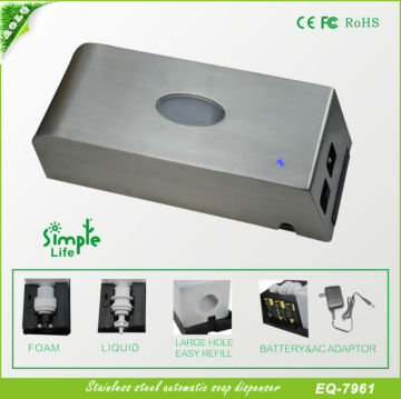 Stainless steel auto liquid soap dispenser,auto foam soap dispenser