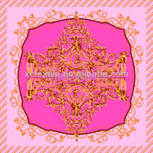 Silk Chiffon Floral Printed Fabric Patterned Silk Chiffon