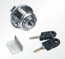 White Flap Cabinet Lock / Drawer Lock