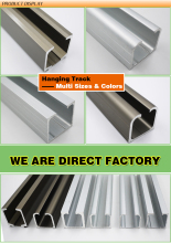 Aluminium profiles 80mm hanging door