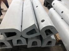 D type 300x1500mm White rubber marine fender