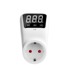 Adjustable Voltage Protector Socket Automatic Power Surge Protector EU Plug Socket Under Overvoltage Protection