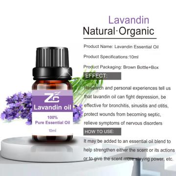 Aceite esencial de Lavandin más vendida para masajes