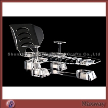 Clear Acrylic Seesaw Sofa