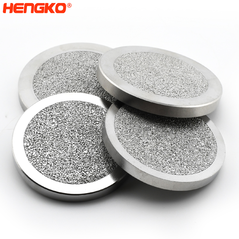 sintered porous Stainless steel frit for 47 mm membrane filters