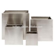 FO-9004 stainless steel flower pots, large pots