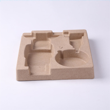 Recycled Paper Pulp Moulded Insert Disposable Tray