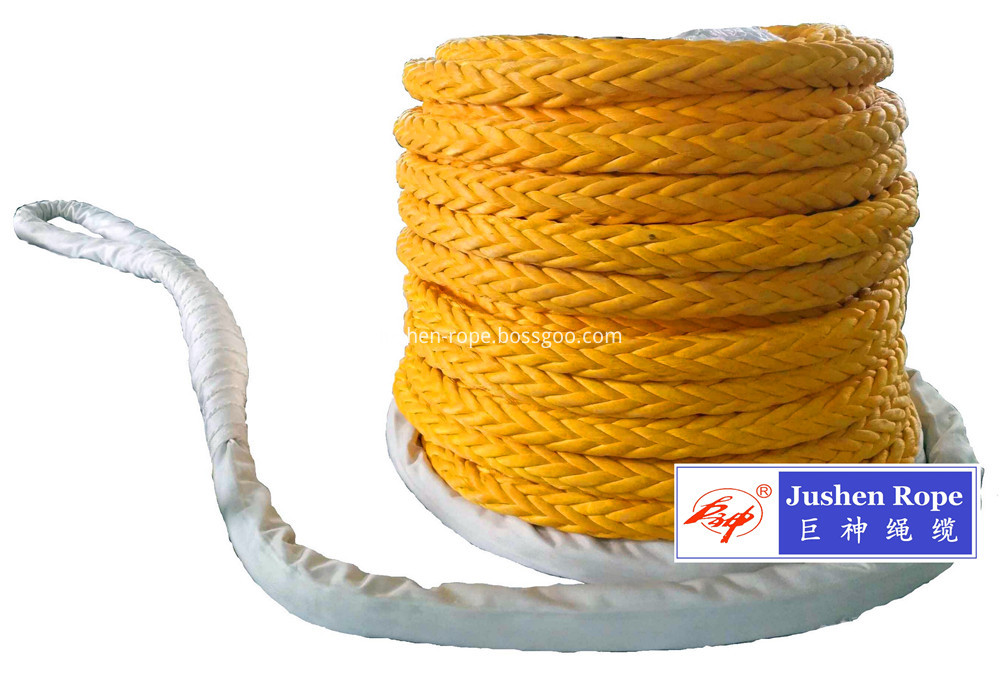 Mooring Rope Uhmwpe Rope 12 Strands