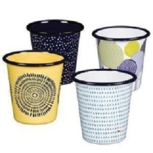 cast iron enamel wine cup