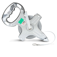 Stainless Steel Open Reel Tape Measure, Non-Geared Measuring Tape