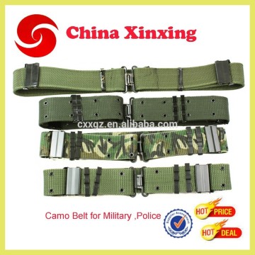 military waist belts for men PP or nylon