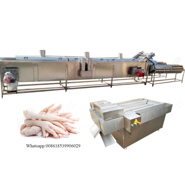 Chicken Paw Skin Peeling Machine - Factory Price Chicken Feet Production Line