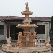 Classic Design Rosetta Marble water fountain garden