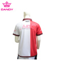 White 100% Subliamtion Polyester Polo Shirts