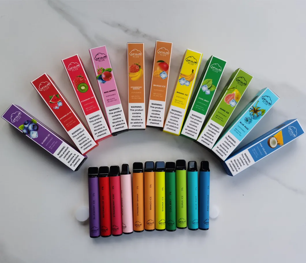 5% Vape Ejuice Disposable Vape 550mAh 800 Puffs Vape Pen