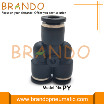 PY Y Union Push-on Connect Pneumatic Hose Fitting