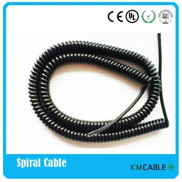 Factory selling coiled extension spiral cord