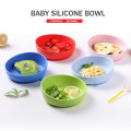 B010A New Hot AAA Qualificado Promoção Food Grade Silicone Feeding Bowl Fábrica China