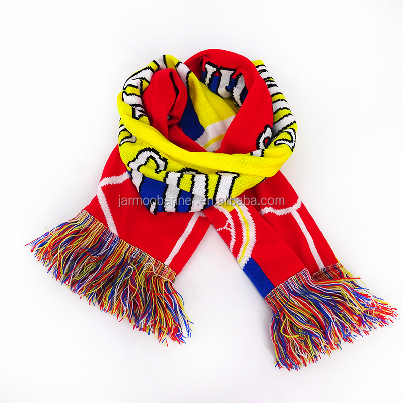 Wholesale Publicize High Quality Promotion Football Scarf