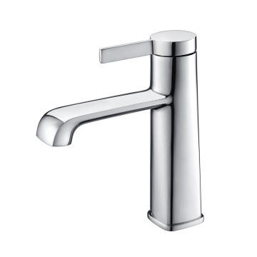 Classic waterfall spout basin mixer