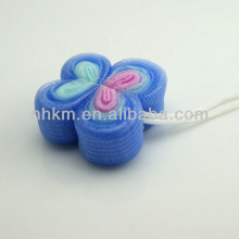 factory colorful bath sponge puff sponge mesh sponge