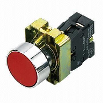 22mm Flush Pushbutton, Spring Return