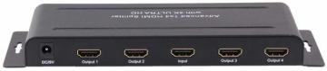 4K hdmi splitter with 4 outputs