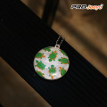 Protective Reflective High Bright PVC Turtle Keychain