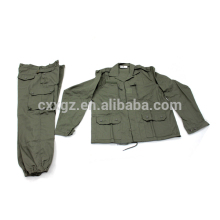 Cheap Military Army Olive Green BDU Tactical uniform working suit