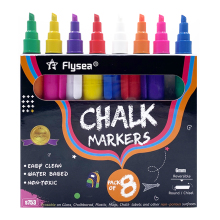 Hot Sale Erasable Reversible Tips Liquid Chalk Markers for Kids & Adults