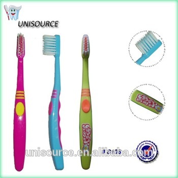 Small head soft bristle kids toothbrush