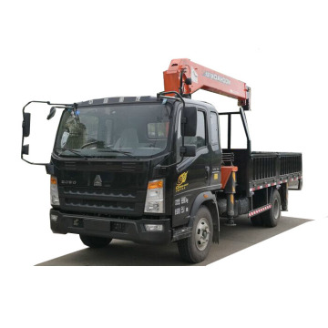 Cần cẩu di động 5Ton Sinotruk Telescopic Boom Truck