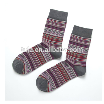 Breathable Eco-friendly classic stripe custom compression socks