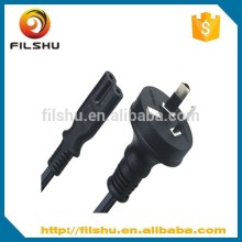 two-pin Australia ac power cord cable flat iron power cord