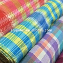 Woven yarn dyed spandex textilec fabrics
