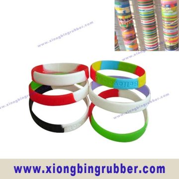 Cheap custom silicone bracelets