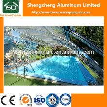 Romantic and Special Swimming pool covers and enclosures