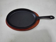 cast iron steak sizzler plate made in China