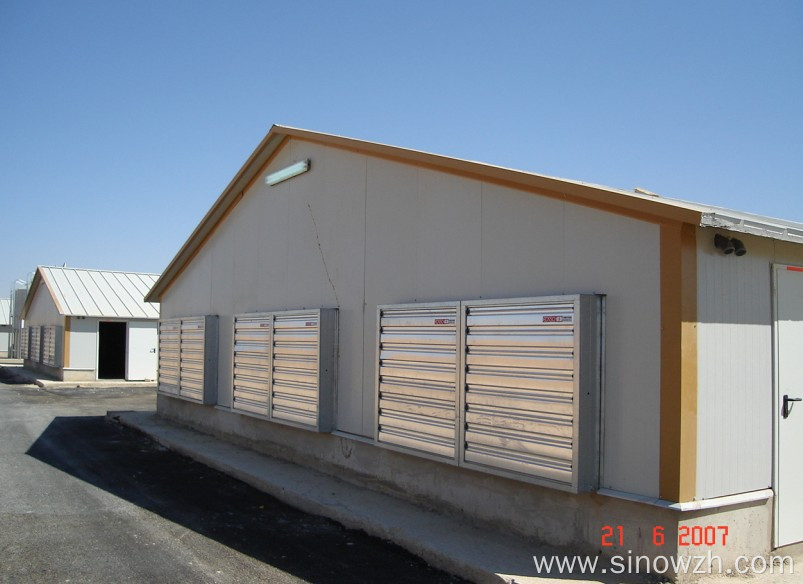 Prefab poultry steel Structure Chicken Shed house
